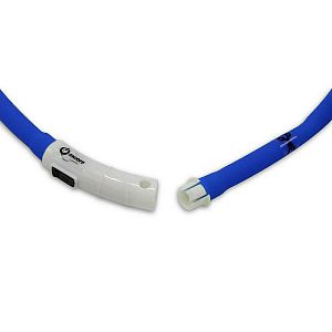 Modrý svítící obojek pro psy