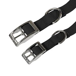 PVC obojek je dostupný ve dvou šířkách řemene