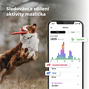 Sledujte aktivity svého mazlíčka a sdílejte je s celou rodinou