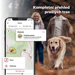Sledujte kolik kilometrů už jste společně nachodili a kde všude jste byli