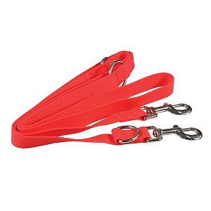 Červené PVC vodítko pro psy